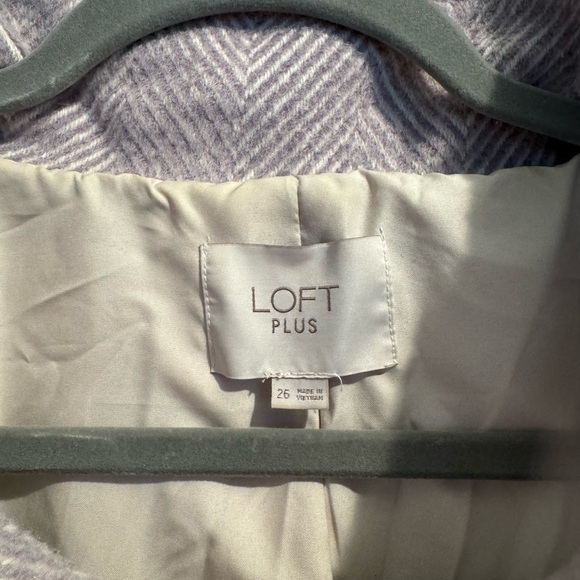 LOFT Stylish Wool Blend Winter Coat - Picture 5 of 8